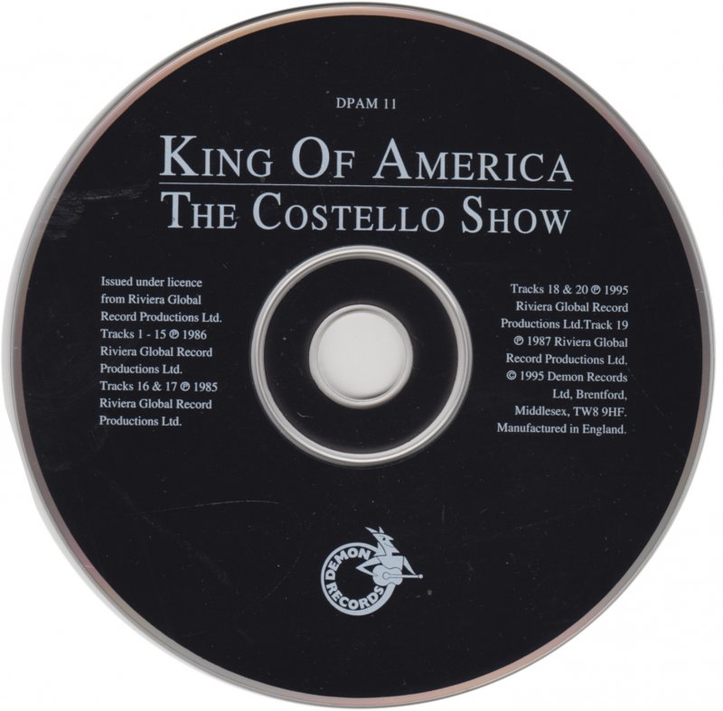 Elvis Costello  King Of America : CD